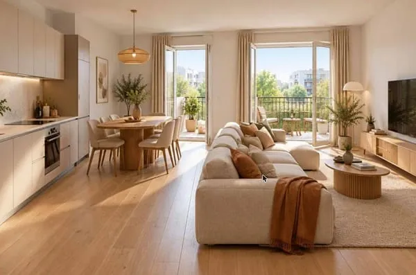 Appartement 4 pièces 93 m²