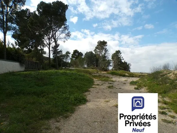Terrain sur les hauteurs de Narbonne - 855 m2