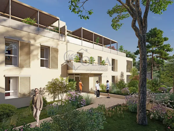 HARMONIA: Appartement T4 Uzes à pied 82m² avec terrasse