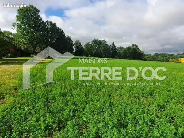 Terrain 654 m² Cadalen