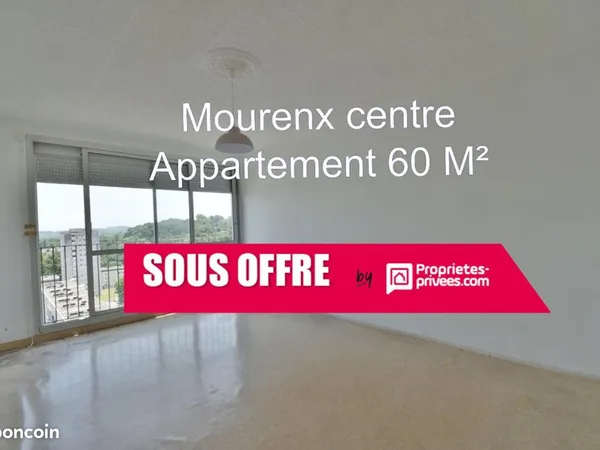 Appartement 3 pièces 59 m²