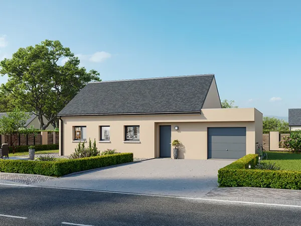 Maison 3 pièces 60 m²