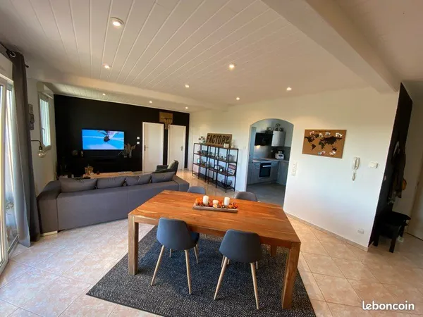 Appartement F3 82m2 Lumineux et agréable