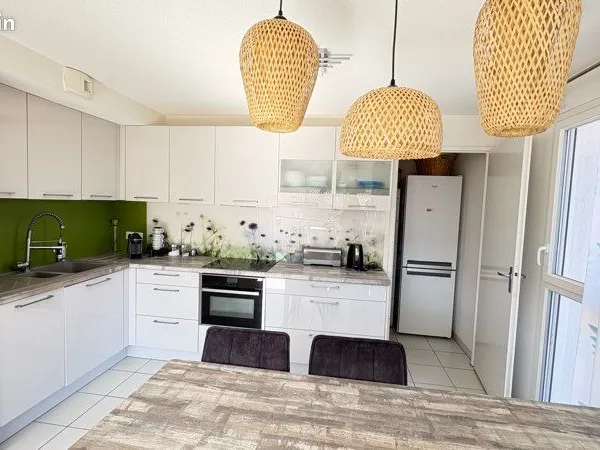 Appartement + double garage