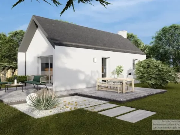 Maison neuve 2 pièces 44 m²