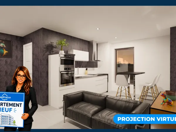 Appartement 2 pièces 46 m²