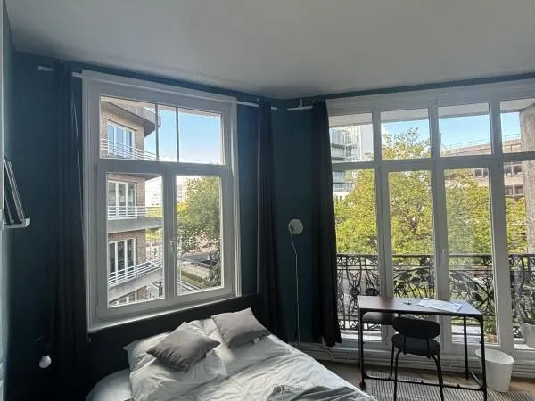 Chambre 1 pièce 23 m²