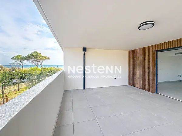 SAINT-CYPRIEN / APPARTEMENT T3 NEUF EN PREMIÈRE LIGNE / VUE MER