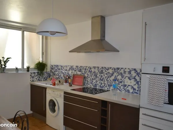 Location appartement meublé sur 2 niveaux