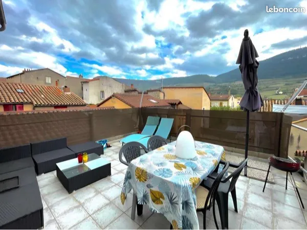 À louer T2 de 40 m² avec terrasse à Millau