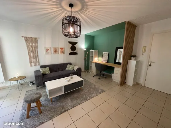 Appartement meublé à louer bail étudiant exclusivement (de octobre 2026 à juin 2027)