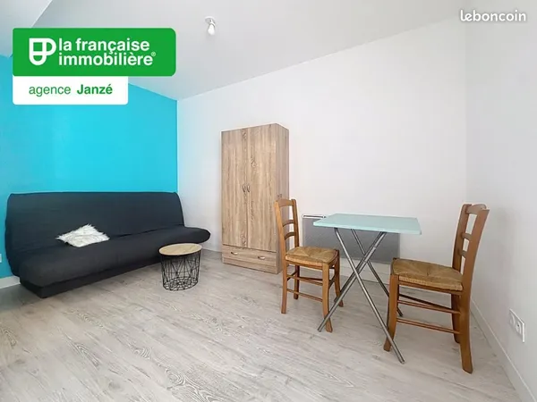 Studio 1 pièce 19 m²