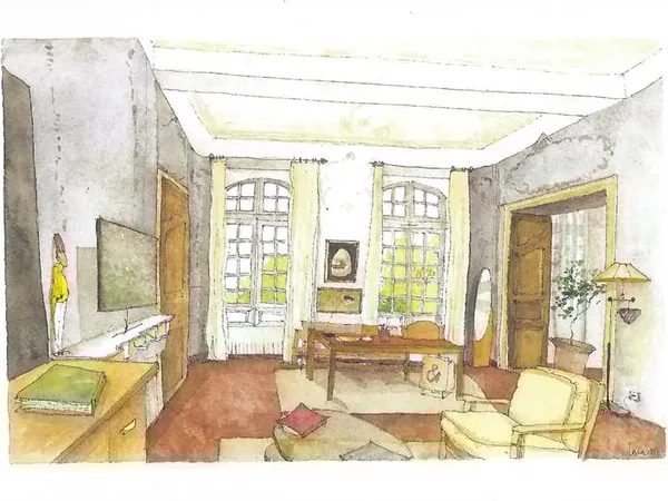 Appartement de caractère au coeur d'Eyguières 103 m2 avec r