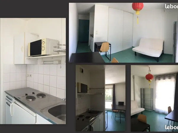Studio 1 pièce 21 m²