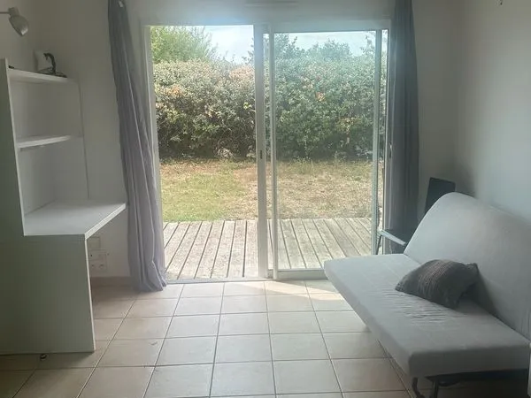 T1 24 m² - Terrasse 16 m² - Parking - La Rochelle Tasdon