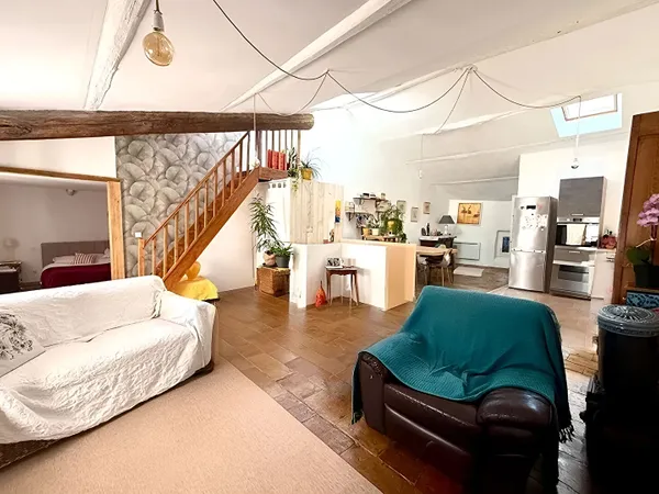 Tourbes Maison de village T6 avec garage et terrasse