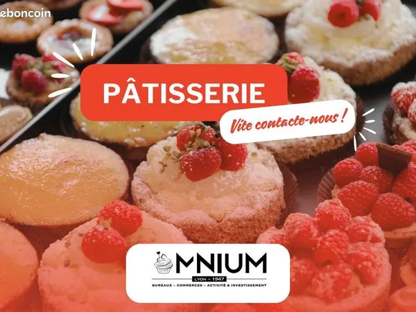 Fonds de commerce pâtisserie 540 m²