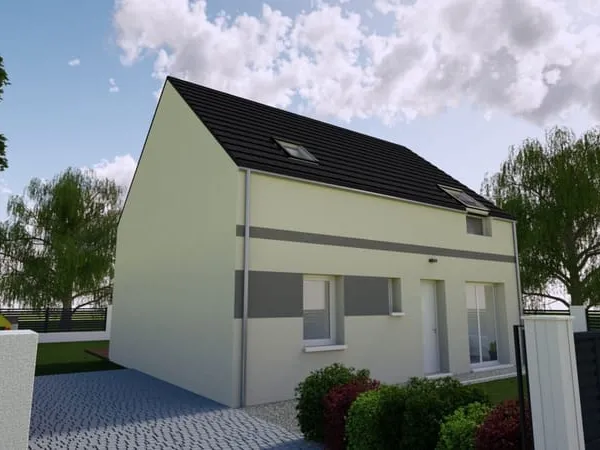 Projet de construction d'une maison 96 m² avec terrain à GALLUIS (78)