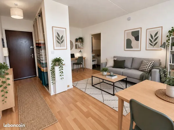 Appartement 1 pièce 30 m²