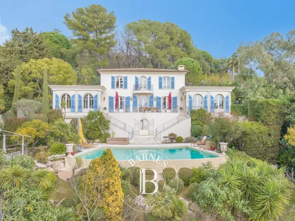 CANNES CALIFORNIE - VILLA NEO PROVENCALE VUE MER - 7 CHAMBRES
