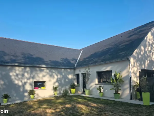Maison plain pied 4 chambres 130m2