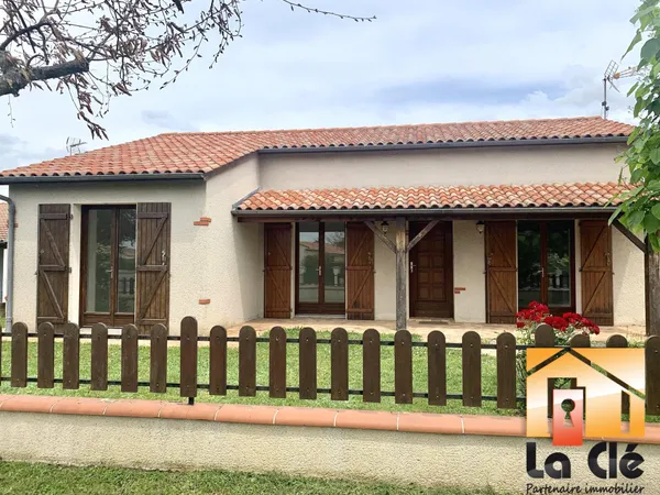 Location maison T4 avec jardin et garage