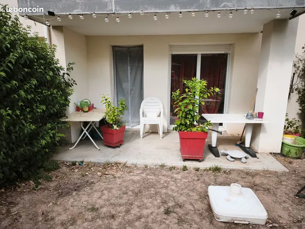 Appartement 60 m2 terrasse et jardin