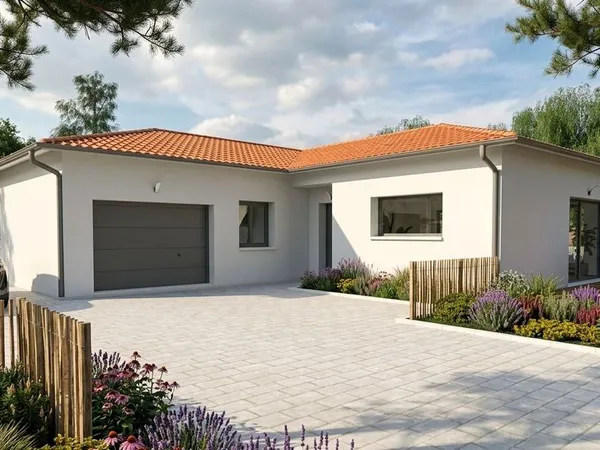 Projet de construction d'une maison 97 m² avec terrain à SAINT-SYMPHORIEN-D'ANCELLES (71)