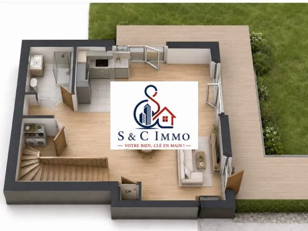 Maison de luxe 4 pièces 95 m²