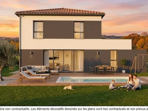 Maison neuve 5 pièces 89 m²