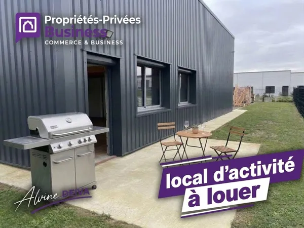 LOCAL D'ACTIVITE 150 M², ENTREPOT + BUREAUX