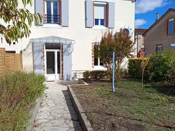 Maison 118 m² rénovée, 3 chambres, jardin et terrasse