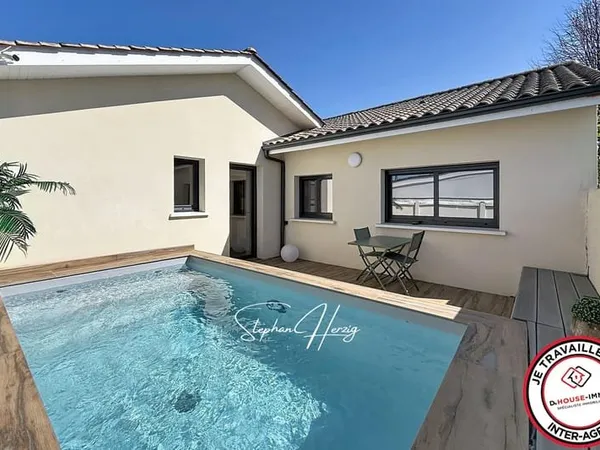Maison récente avec piscine - Villenave-d'Ornon (33140)