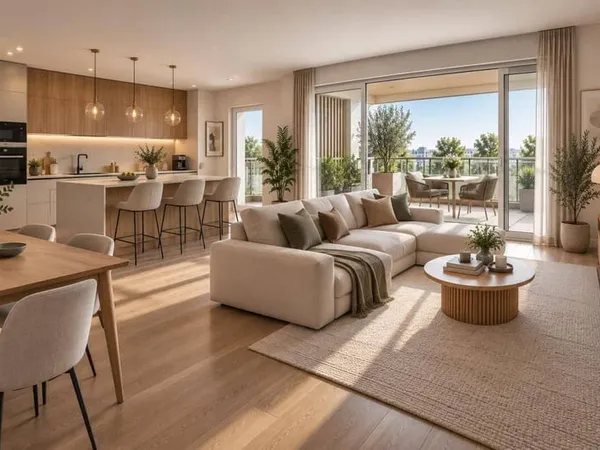 Appartement 4 pièces 84 m²