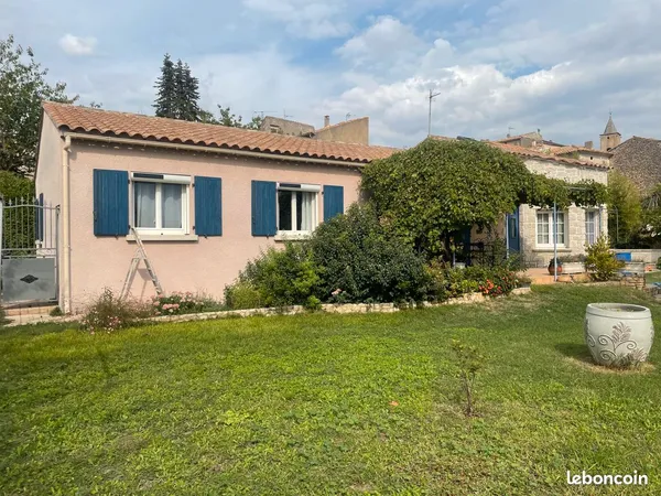 Vends maison 125m2 terrain 1220 m2