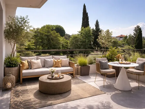AIX PROCHE SAINT MITRE - 4P DE 85M² AVEC TERRASSE DE 12M² DANS UNE RESIDENCE HAUT DE GAMME