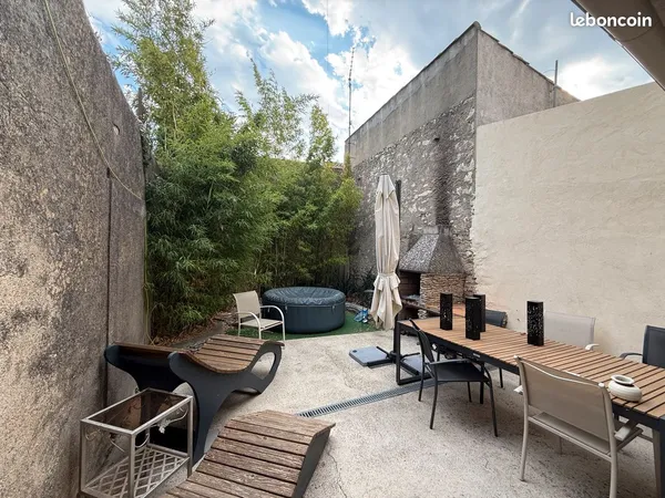 Maison de village 80 m² - Rénovée en 2025 - Grande cour - Climatisation