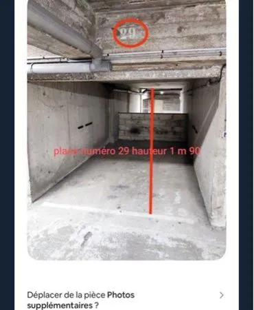 Stationnement Location Fontainebleau   80€