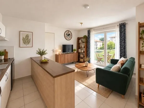 Appartement 3 pièces 52 m²