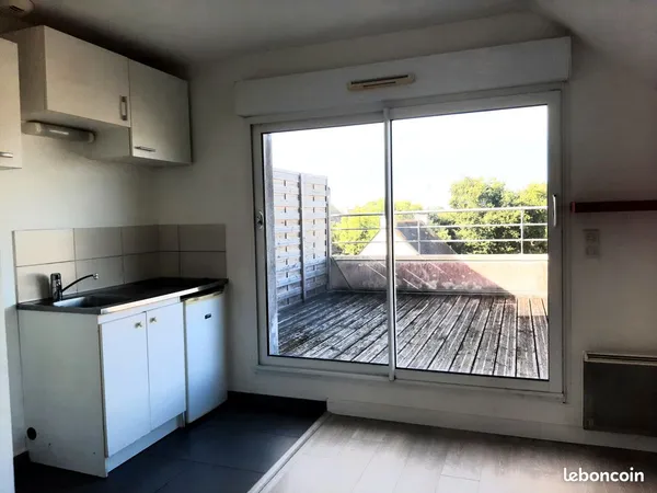 Studio 30 m2 avec terrasse 21 m2