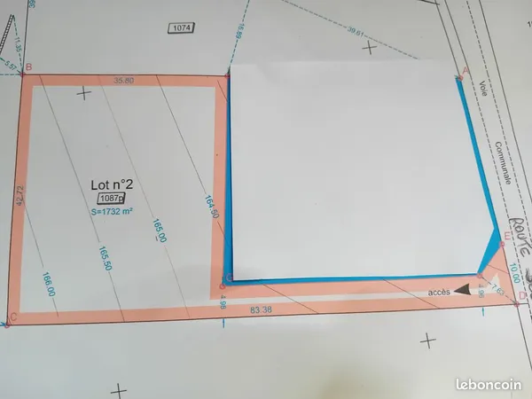 Terrain à bâtir