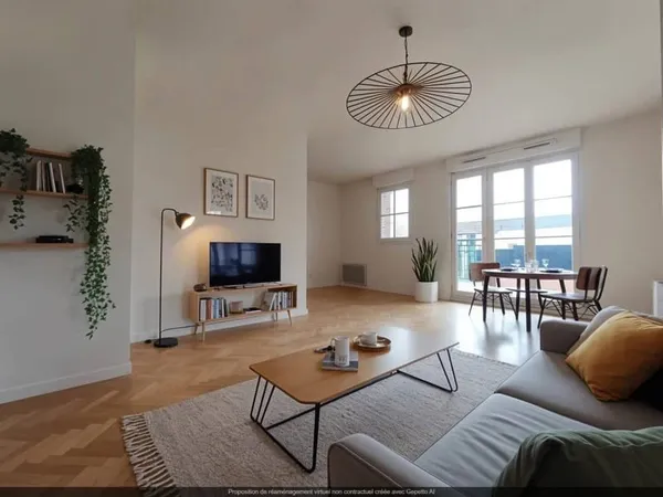 Appartement 3 pièces 66 m²