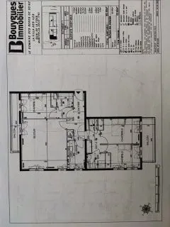 appartement T4 de 85 m2 