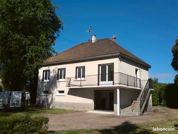 Maison 75 M2+sous sol avec terrain de 3400 m2 a Châtillon sur indre