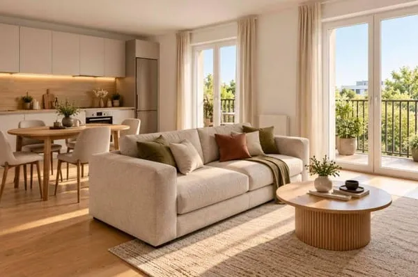 Appartement 3 pièces 60 m²