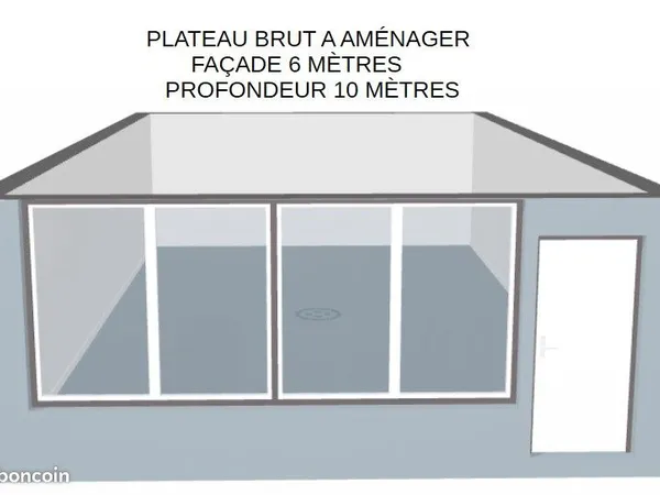 Appartement 1 pièce 60 m²