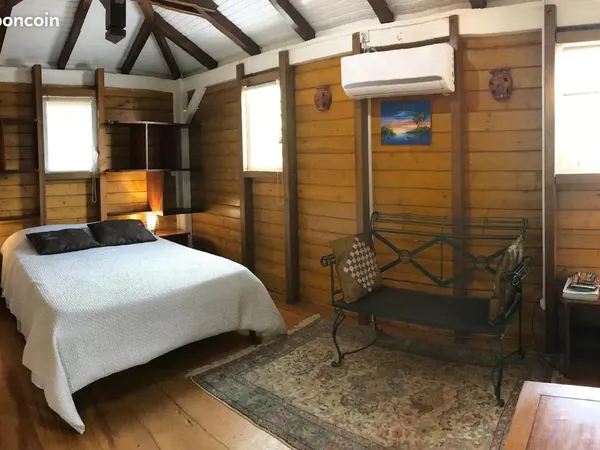 Location Bungalow en bois meublé