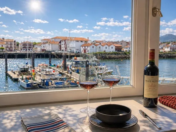 Saint-Jean-de-Luz : appartement d'exception avec vue sur le port, terrasse & garage