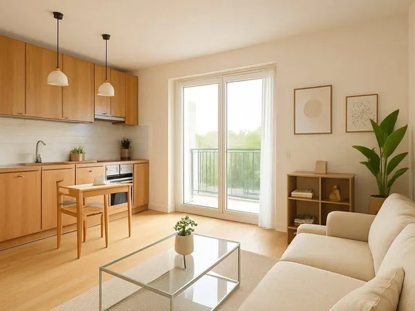 Appartement 2 pièces 46 m²