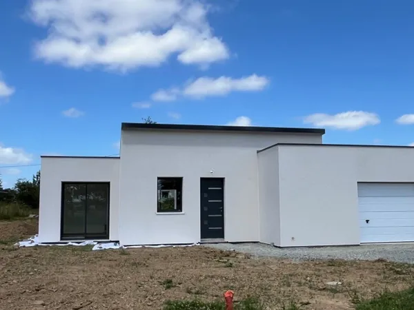 PROJET MAISON CONTEMPORAINE NEUVE - LIMERZEL